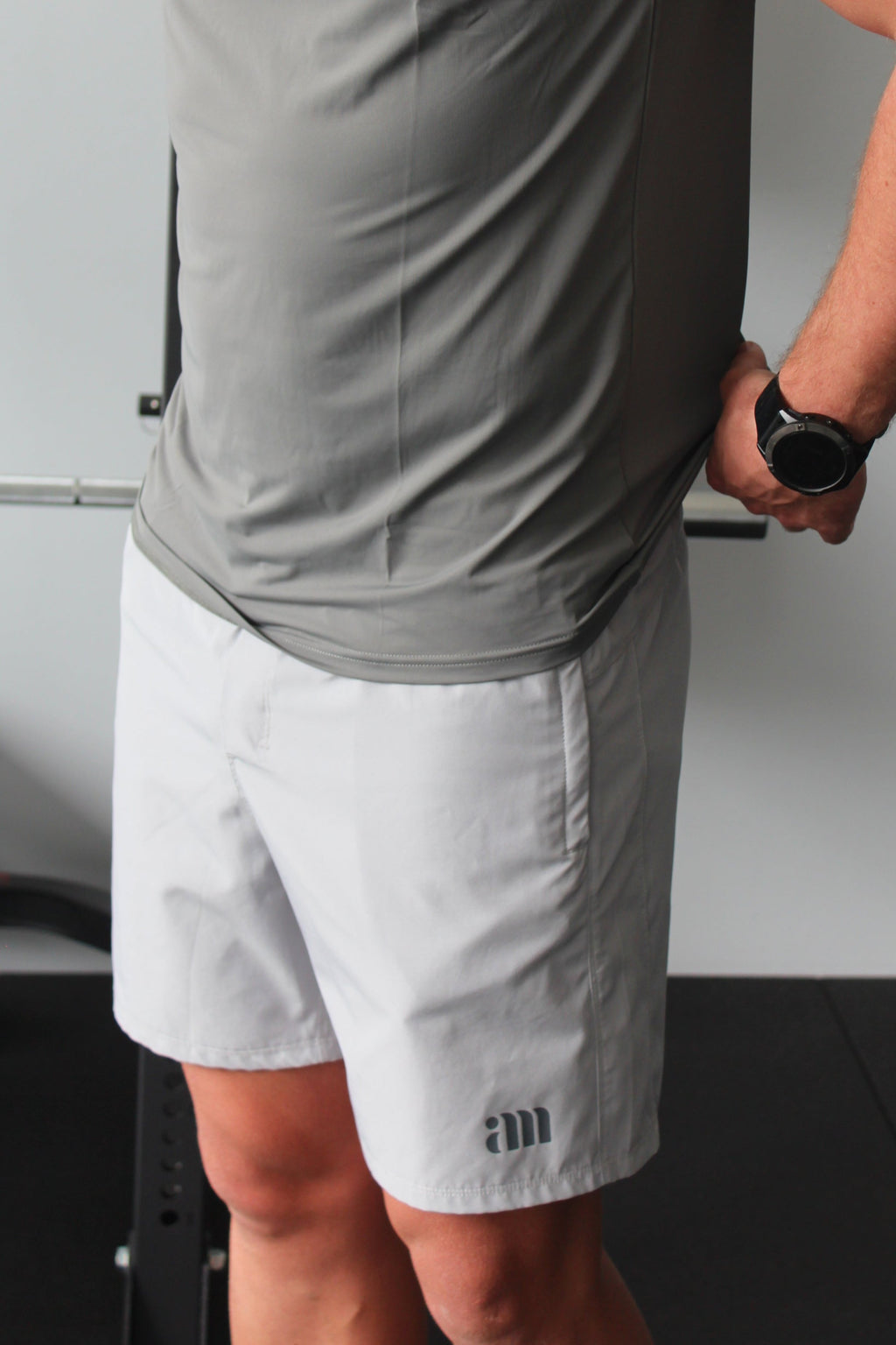 Ice Grey Shorts