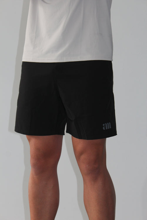 Matte Black Shorts